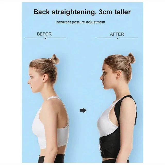 Back Posture Correction Belt || 2 in 1