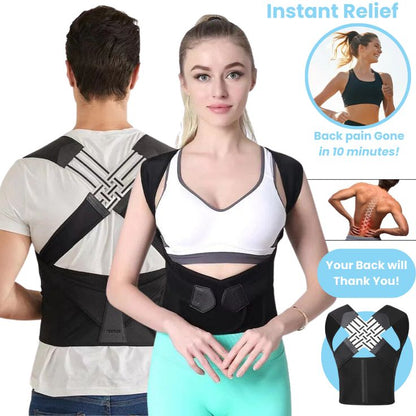 Back Posture Correction Belt || 2 in 1