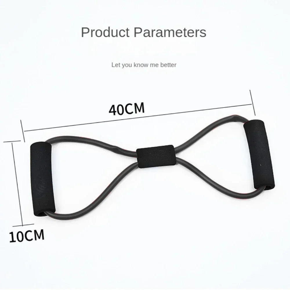 Word Chest Expander Rope Resistance Bands