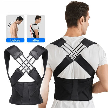 Back Posture Correction Belt || 2 in 1